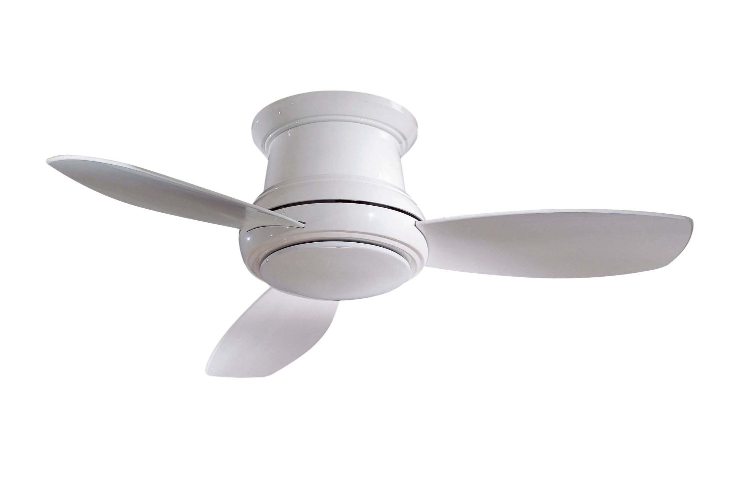 52 “Minka Aire Concept II™ White Hugger Ceiling Fan