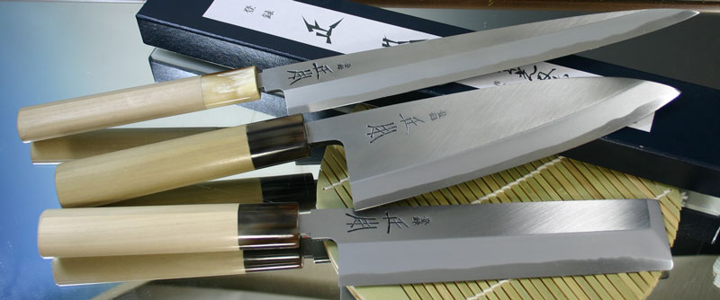 Masamoto kitchen knives KK, VT & CG Series