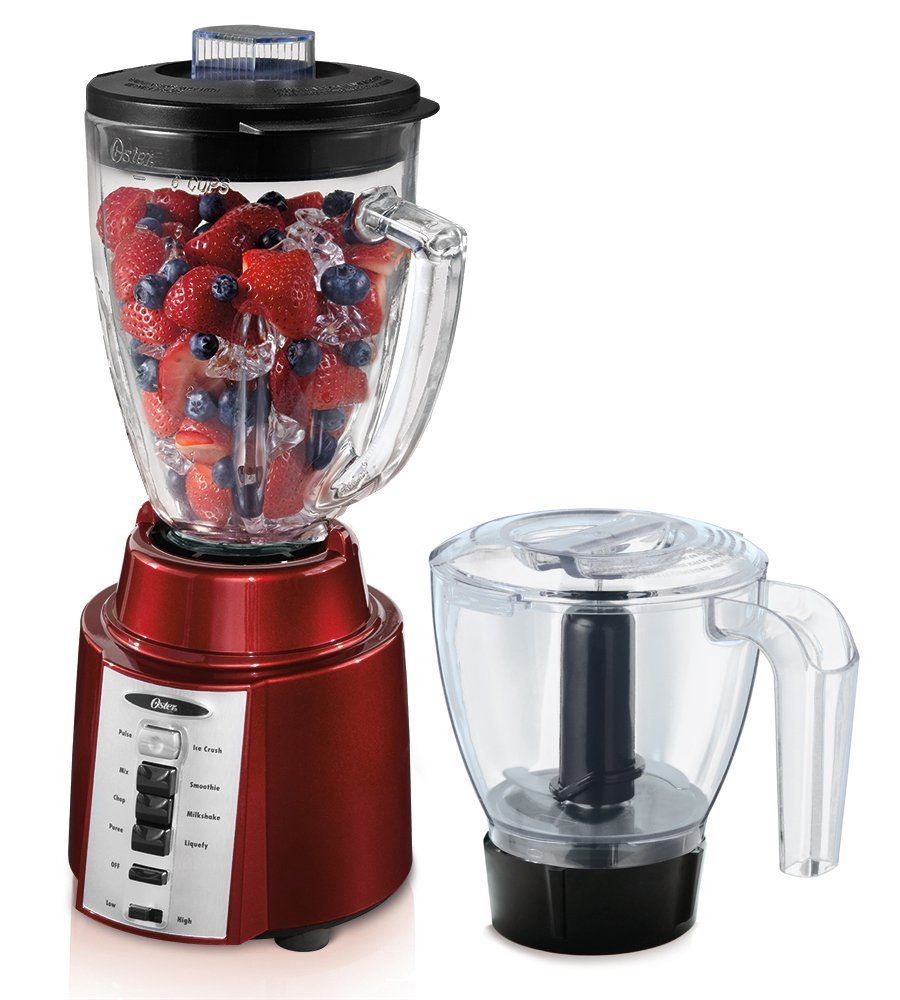 Oster BCCG08-RFP-NP9 8-Speed Blender with Food Processor