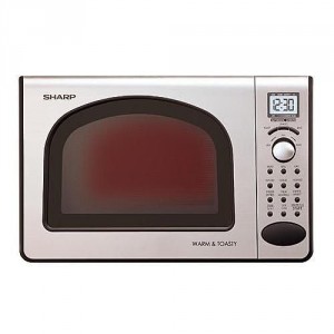 Sharp 0.5 Cubic Foot Microwave and Toaster Oven