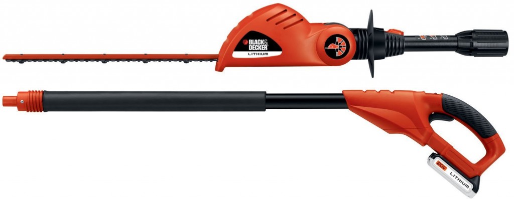 BLACK & DECKER 8 in. 20-Volt Cordless Lithium-ion Pole Saw - Battery and Charger Not Included