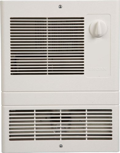 Broan Model 9815WH High Capacity Wall Heater with 1500 Watt Fan