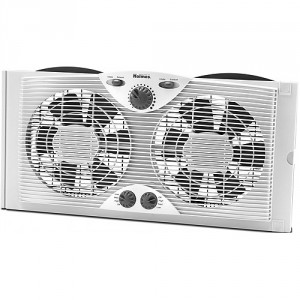 Dual Blade Twin Window Fan