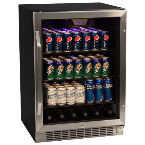 EdgeStar 148 Can Stainless Steel Beverage Cooler