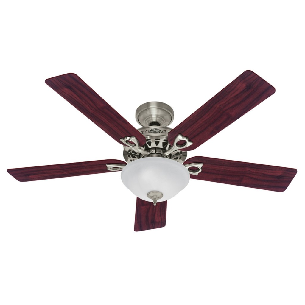 Hampton Bay Springview 52 inches Brushed Nickel Ceiling Fan 750809