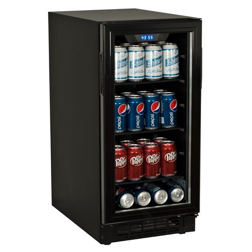 Koldfront 80 Can Built-In Beverage Cooler – Black