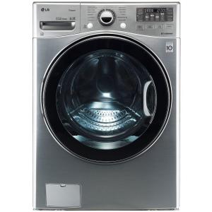 LG Electronics 4.0 DOE cu. ft. High-Efficiency Front Load Washer in Graphite Steel, ENERGY STAR