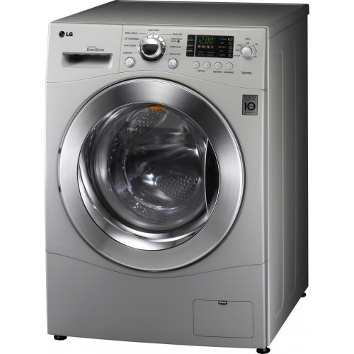 LG WM3455HS 24 Front Load Compact Washer Dryer Combo , 2.7 cu. ft. Capacity – Silver