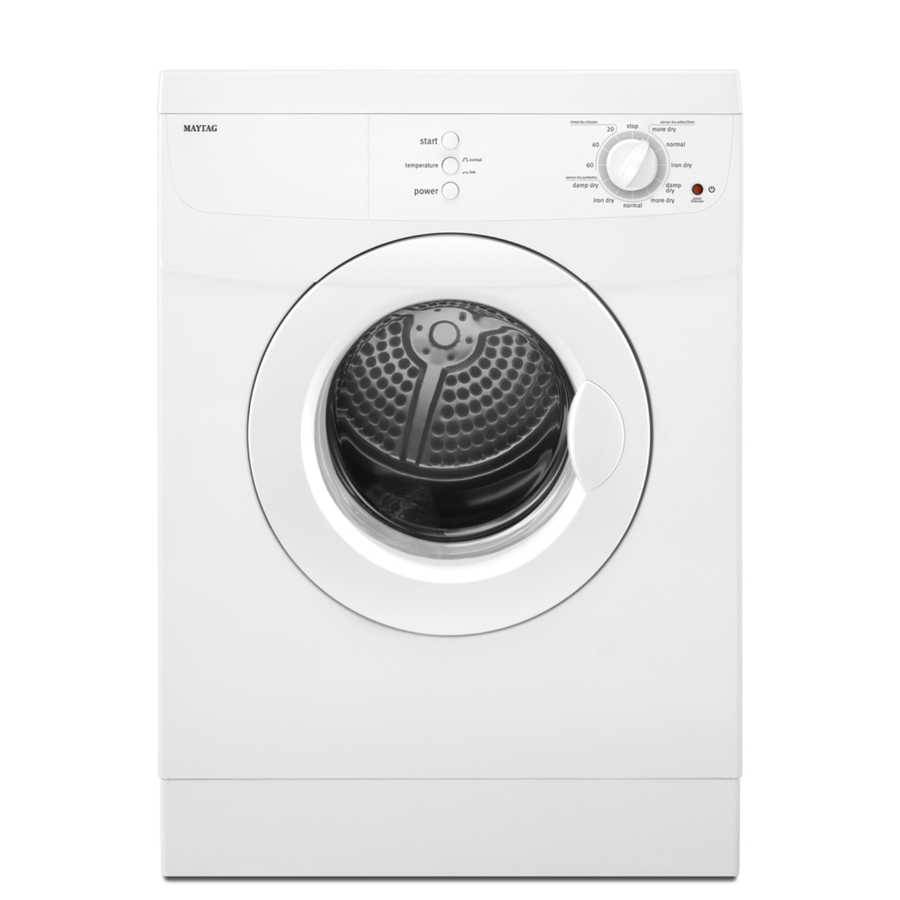 Maytag 3.8 cu. ft. Electric Dryer in White
