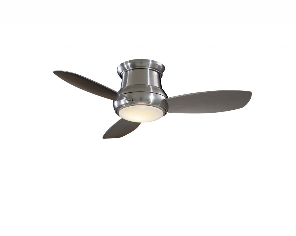 Minka-Aire F518-BN 44-inch Concept II Flush Mount Ceiling Fan