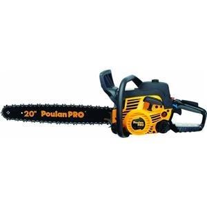Poulan Pro PP5020AV 20-Inch 50cc 2 Stroke Gas Powered Chain Saw With Carrying Case