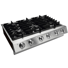 6 Burner Gas Cooktop