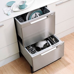 Drawer dishwashers