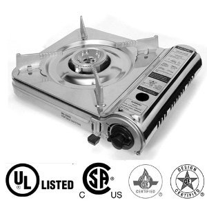 GAS ONE Stainless Steel Portable Gas Stove UL and CSA List