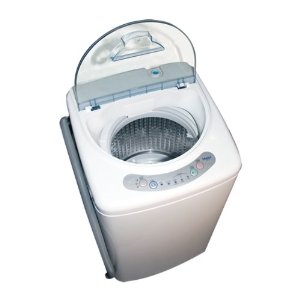 Haier HLP21N Pulsator 1-Cubic-Foot Portable Washer