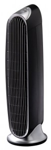 Honeywell HFD-120-Q Tower Quiet Air Purifier with Permanent IFD Filter, Black