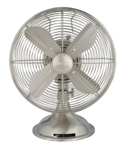 Hunter 90400 12-Inch Portable Table Fan – No Assembly Required