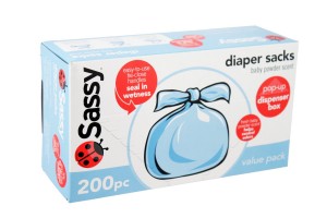 Sassy Baby Disposable Diaper Sacks