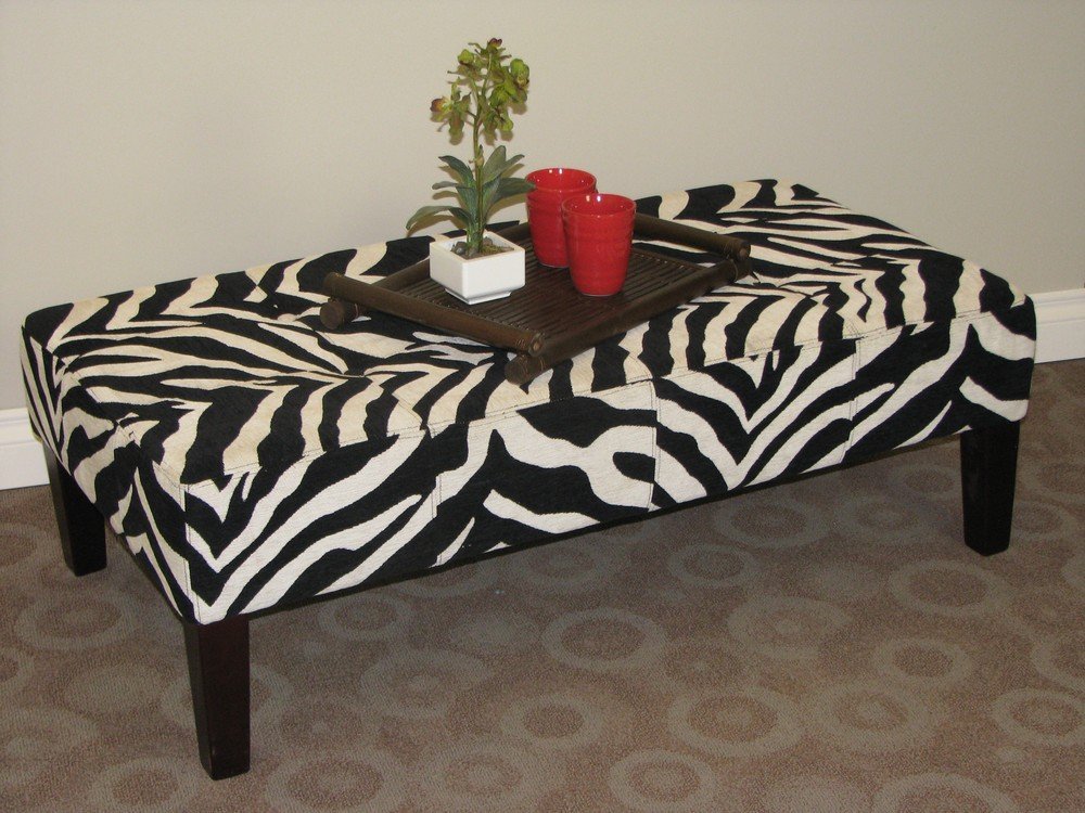 4D Concepts Joanie Zebra Coffee Table