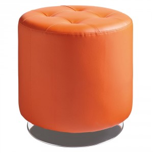 Best Orange Ottoman