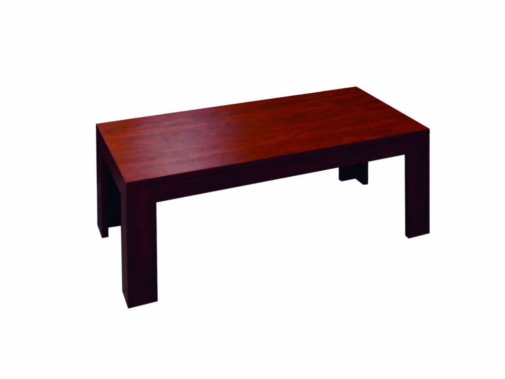 Boss N48-M 48-Inch by 22-Inch Mahogany Coffee Table