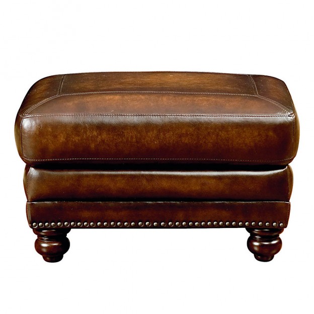 5 Best Brown Leather Ottoman Gives an elegant and useful touch to