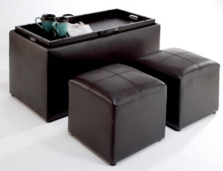 Convenience Concepts Sheridan Faux Leather