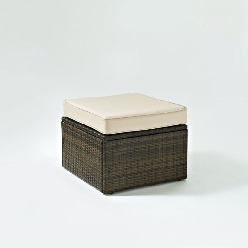 Crosley Palm Harbor Outdoor Wicker Ottoman