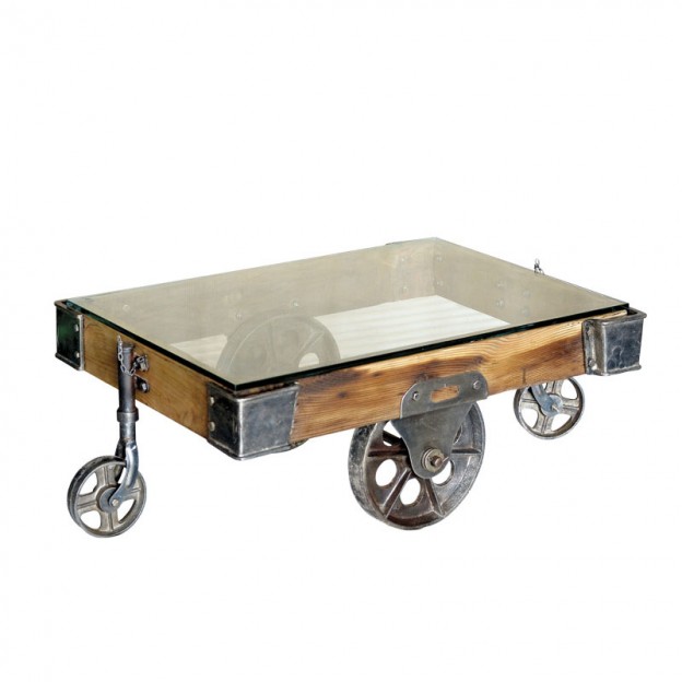 5 Best Factory Cart Coffee Tables With wheel legs Tool Box