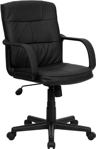 Flash Furniture Mid-Back Office Chair with Nylon Arms