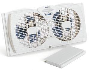 Holmes HAWF2021 Dual Blade Twin Window Fan