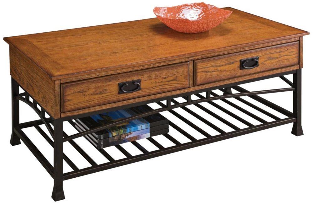Home Style 5050-21 Modern Craftsman Coffee Table