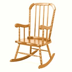 jenny lind child rocking chair