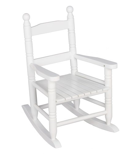 Jack-Post KN-10W Classic Child's Porch Rocker White