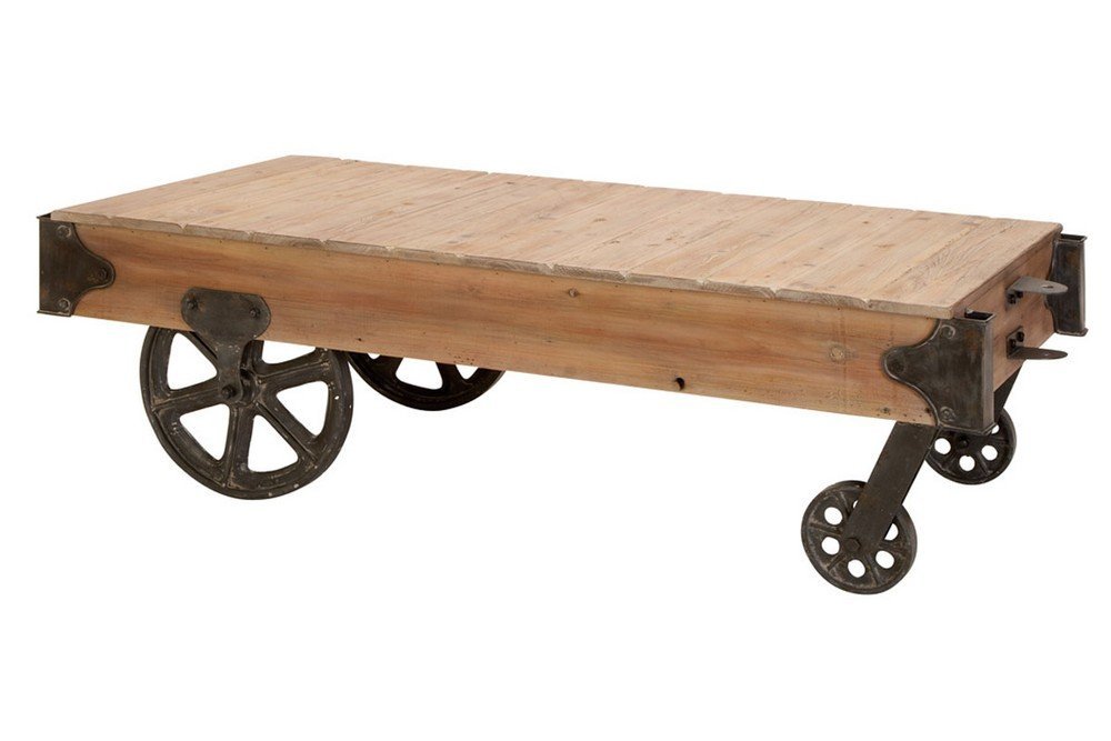 Loft Wood Utility Cart