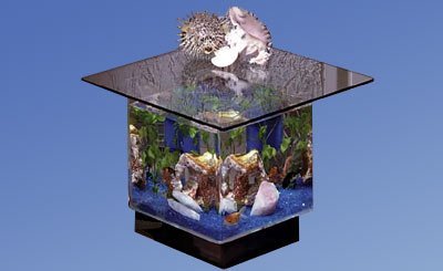 Midwest Tropical 670 Square Aquarium End Table