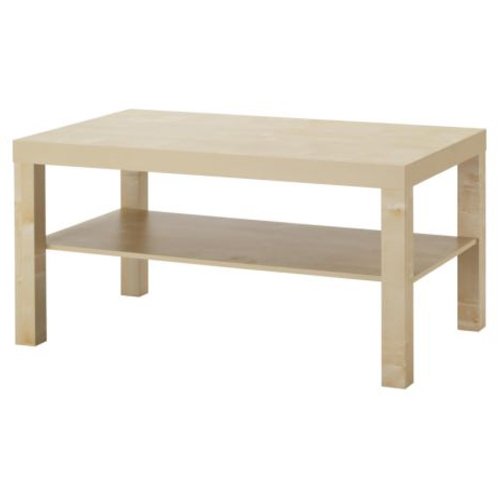 Modern Lack Coffee Table Birch