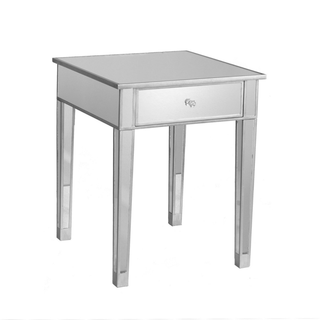 SEI Mirage Mirrored Accent table