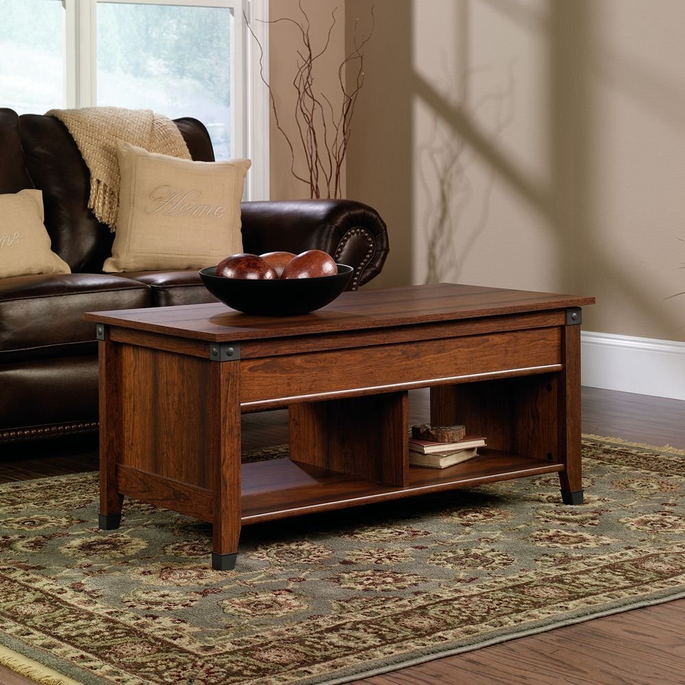 Sauder Carson Forge Lift-Top Coffee Table