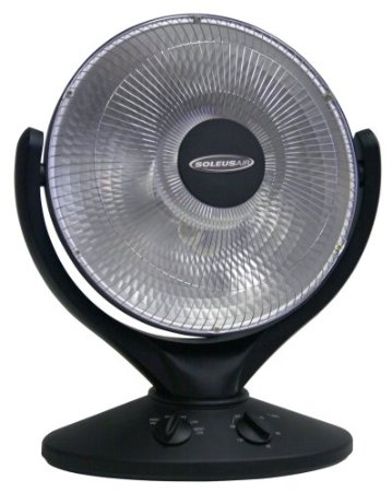 Soleus Air MS-09 Oscillating Reflective Heater