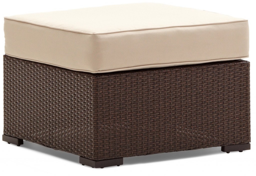 Strathwood Griffen All-Weather Wicker Ottoman