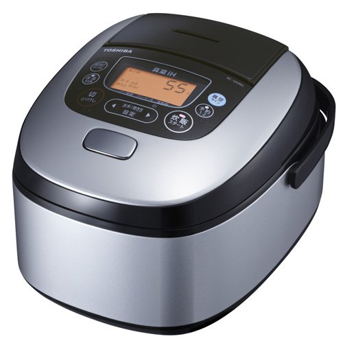 TOSHIBA vacuum pressure IH rice cooker RC-10VRG-S(Japan Import)