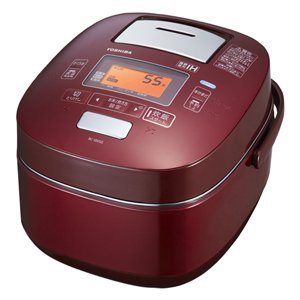 TOSHIBA vucuum pressure IH rice cooker RC-18VSG-W(Japan Import)