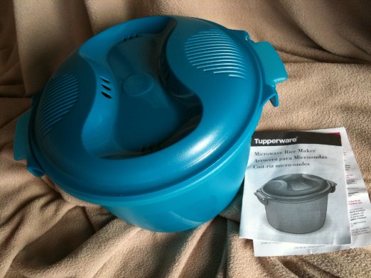 Tupperware Microwave Rice Maker