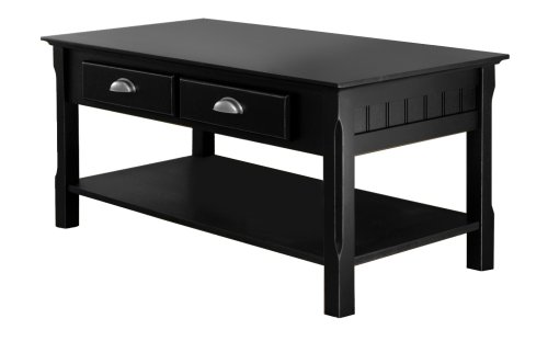 Winsome Wood Black Coffee Table