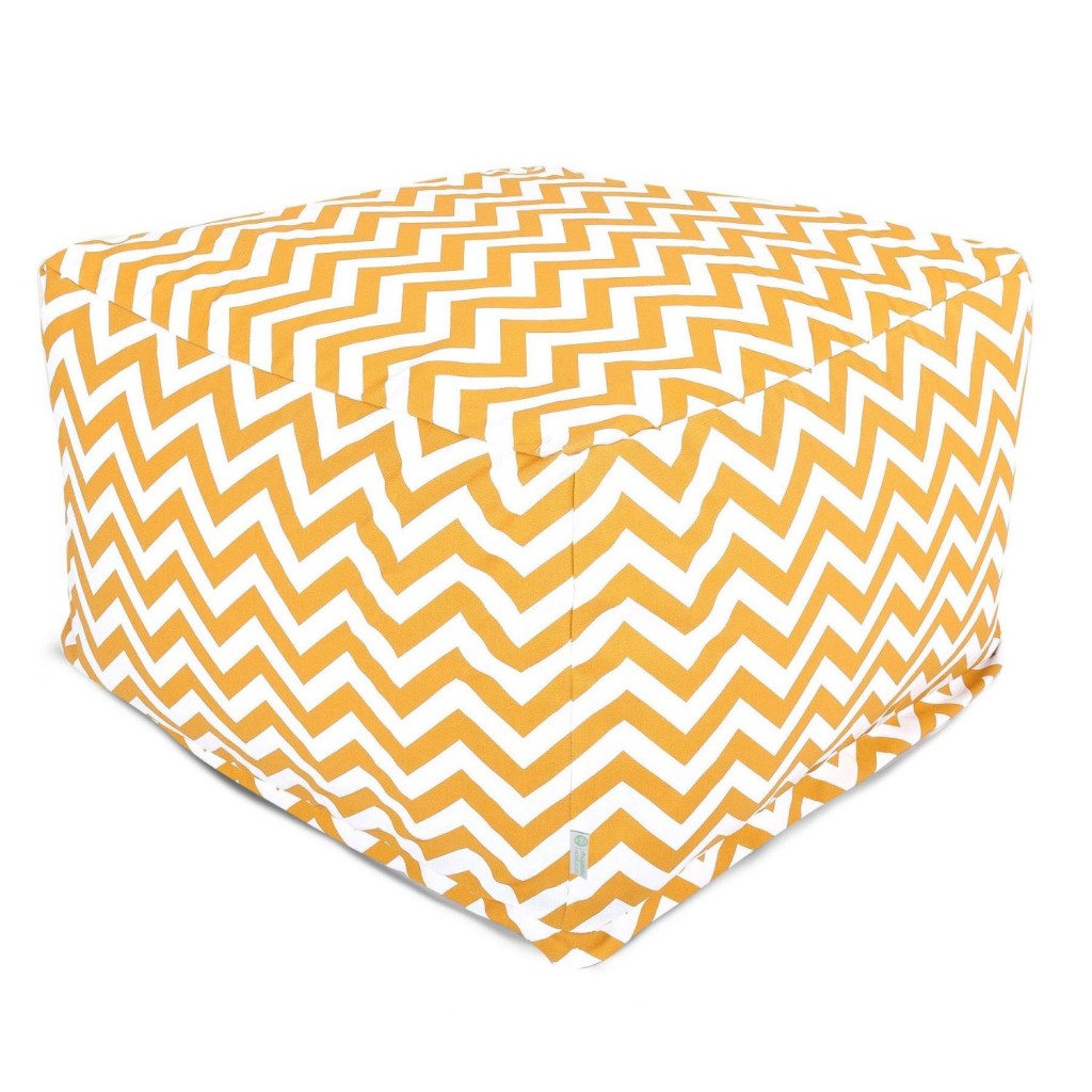 Zig-Zag Bean Bag Ottoman