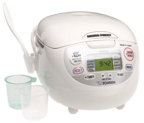 Zojirushi 5-1 2-Cup (Uncooked) Neuro Fuzzy Rice Cooker