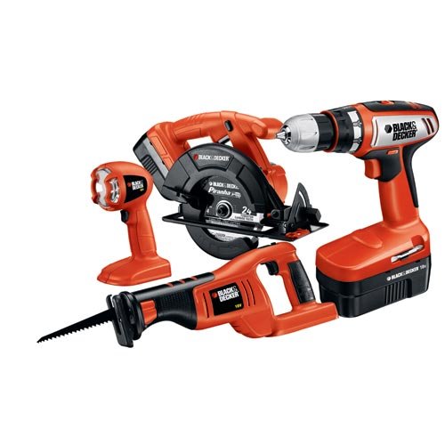 Black & Decker CD418C-2 18-Volt 4-Tool Combo Kit