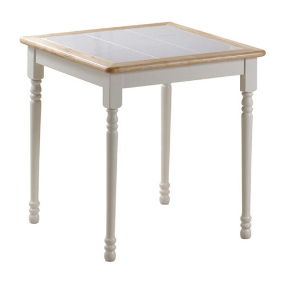 Boraam Square Tile Top Table, 30-Inch