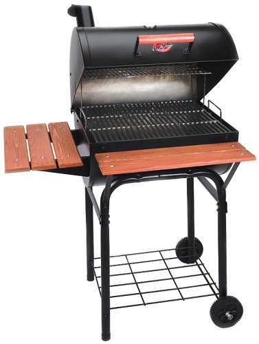 Char-Griller 2123 Wrangler 640 Square Inch Charcoal Grill